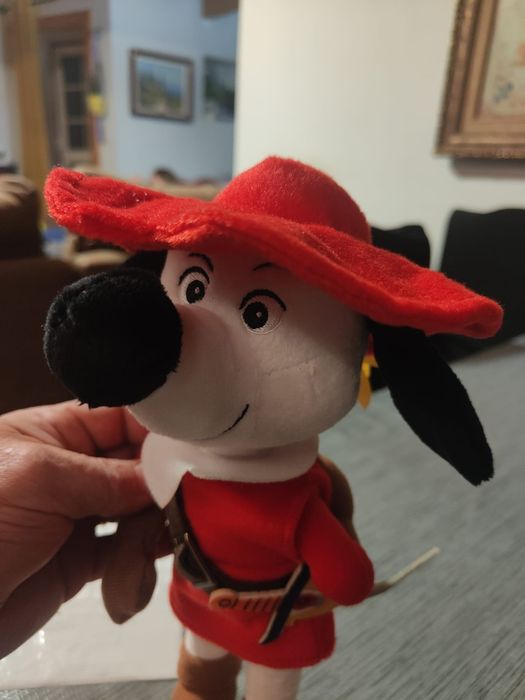 Peluche Dartacão.
Peluche do personagem Dartacão, conhecido pela sua r