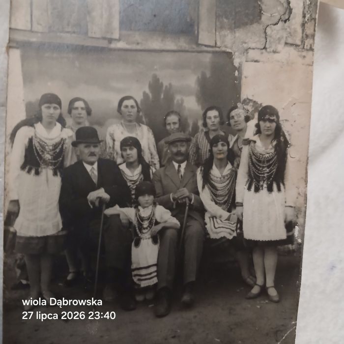 Stare zdjęcia rodzinne 1924 Zygmunt Dąbrowski