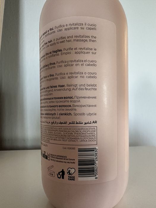 INEBRYA Ice Cream Energy szampon 1000ml