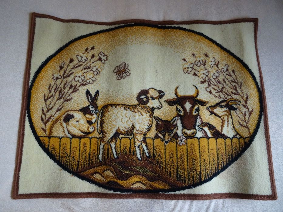 Dywan vintage klasyka 75 x 100 firma Polska Dywilan z 1987