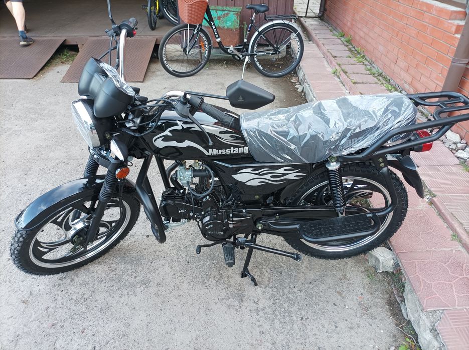 Мопед Мустанг МТ-125-2 альфа мотоцикл