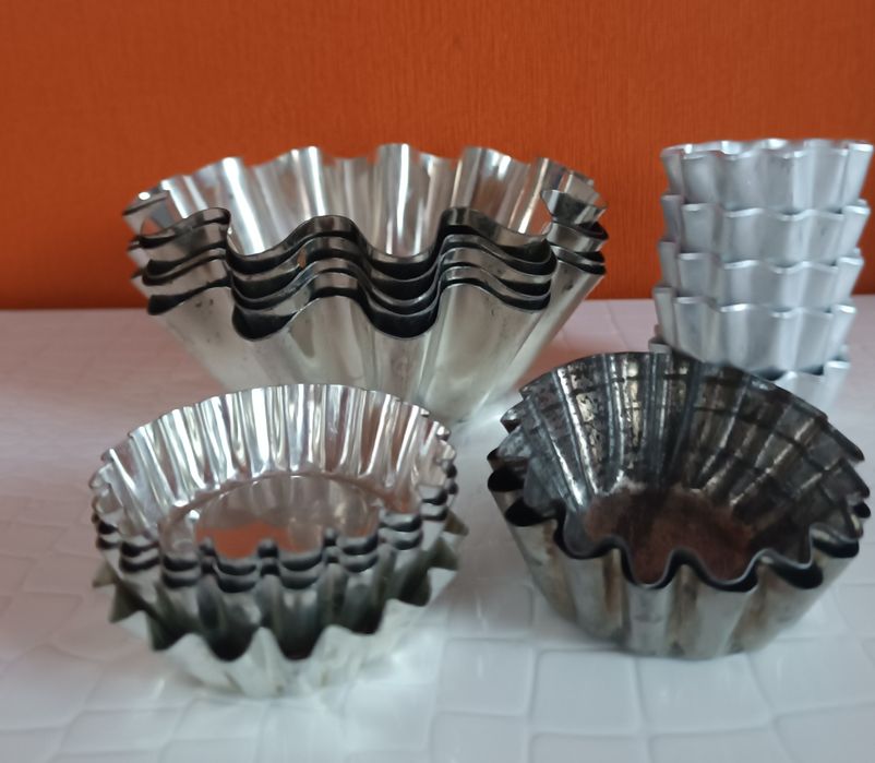 Формы металлические СССР для выпечки кексов мафинов тарталеток