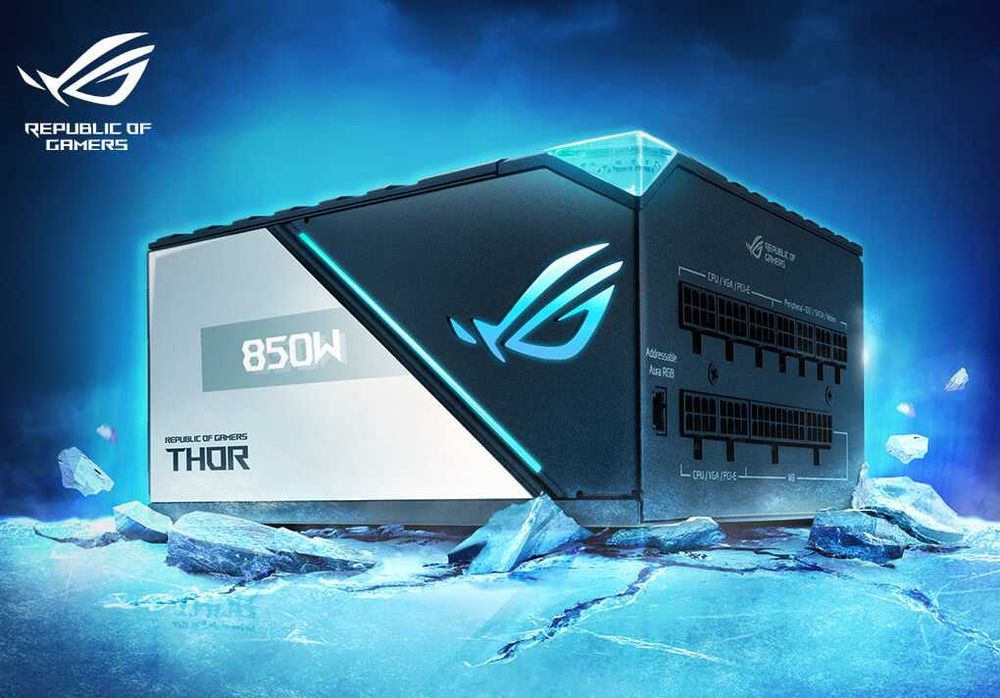 Блок Живлення преміум-класу ASUS ROG Thor 850W Platinum II (Новий)