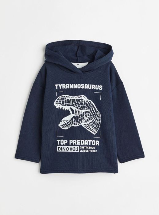 Новий утеплений дитячий худі з капуром від h&m 2-4 роки