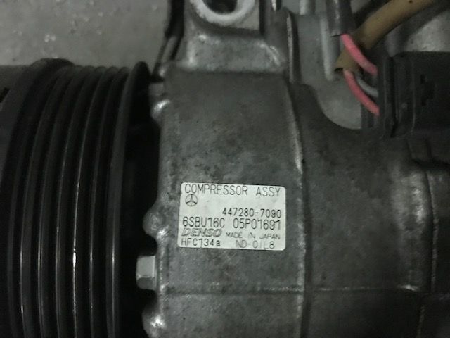 Compressor de AC Mercedes classe C W04 C200 C220 C250