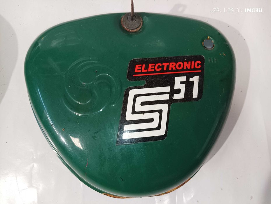 Simson S51, S50 - osłony - boczki - narzędziówki (1987)