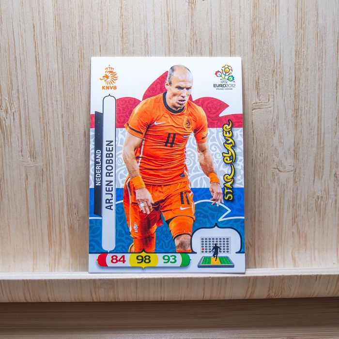 Karta Panini Euro 2012 Arjen Roben Star Player