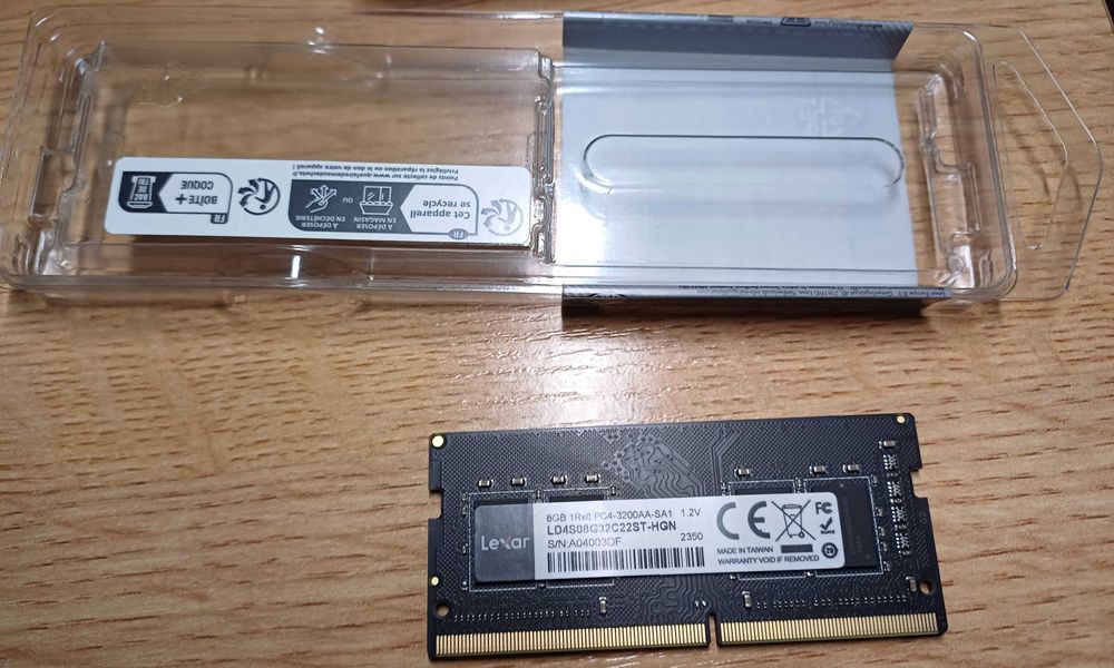 DDR 4 SODIMM 1x8GB 3200 MHz