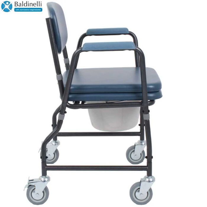 Розбірний стілець-туалет з м'яким сидінням OSD-MOD-WAVE2