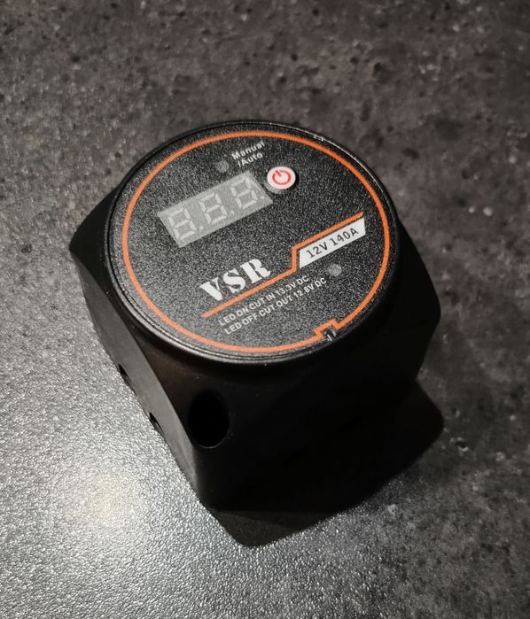 Izolator, separator akumulatorów 12V 140A do kampera, busa - nowy