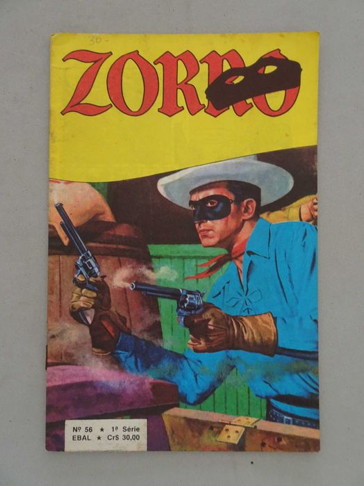 Livro EBAL Zorro nº 56 (1ª série)