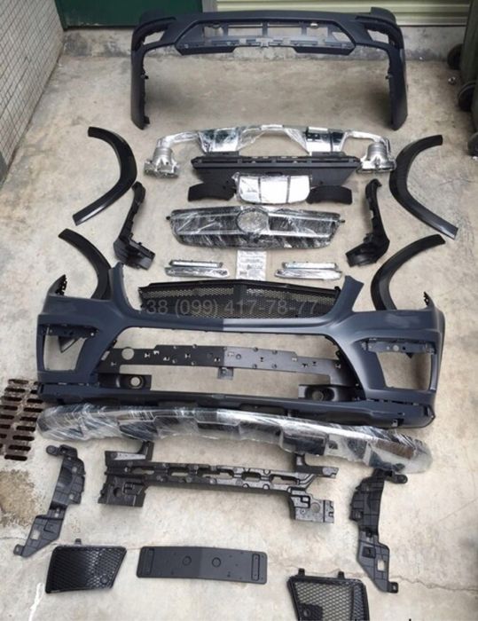 Обвес Mercedes AMG GL GL63 X166 V166 W166 Бампер Арки Решетка Насадки