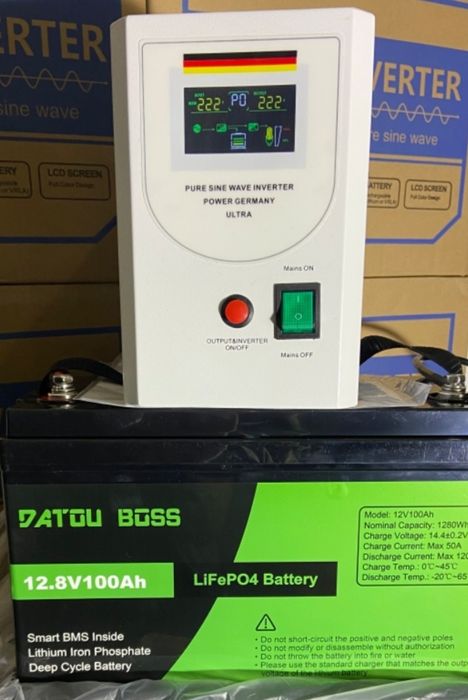 БЕСПЕРЕБОЙНИК ИБП  800/640W  инвентор