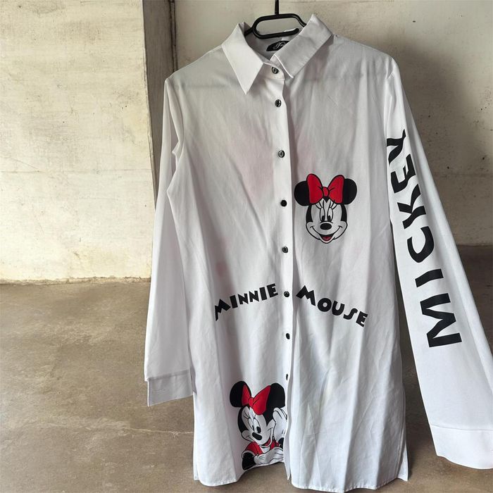 Жіноча сорочка довга L Mickey mouse minni