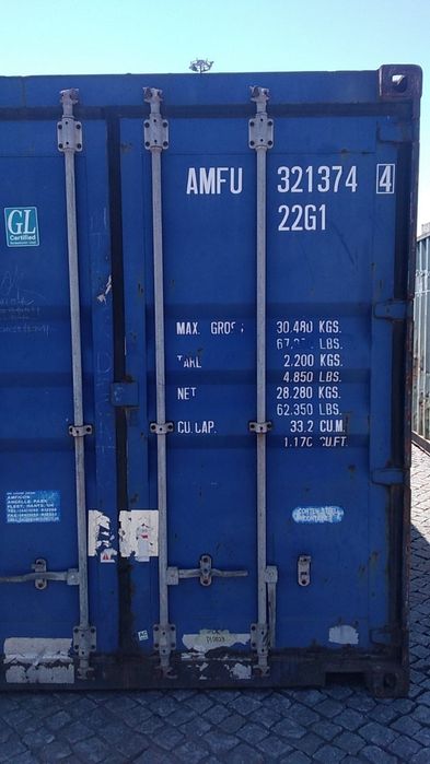 Contentores usados/novos 6/12m