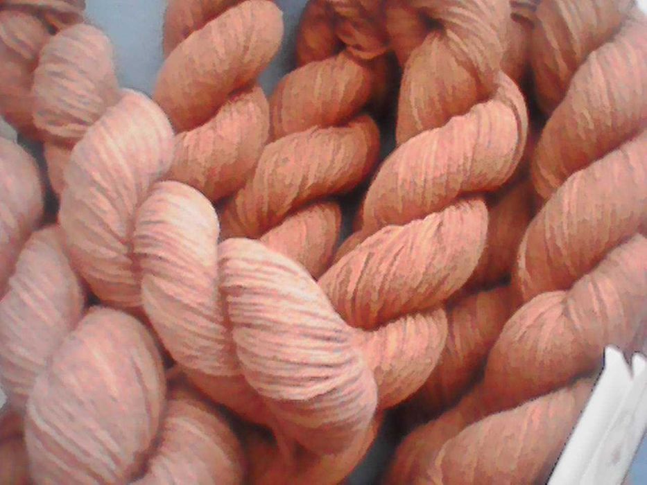 Włóczka Rosarios4 Principe Real Brąz+Kawa 9motków /len+jedwab+bawełna/