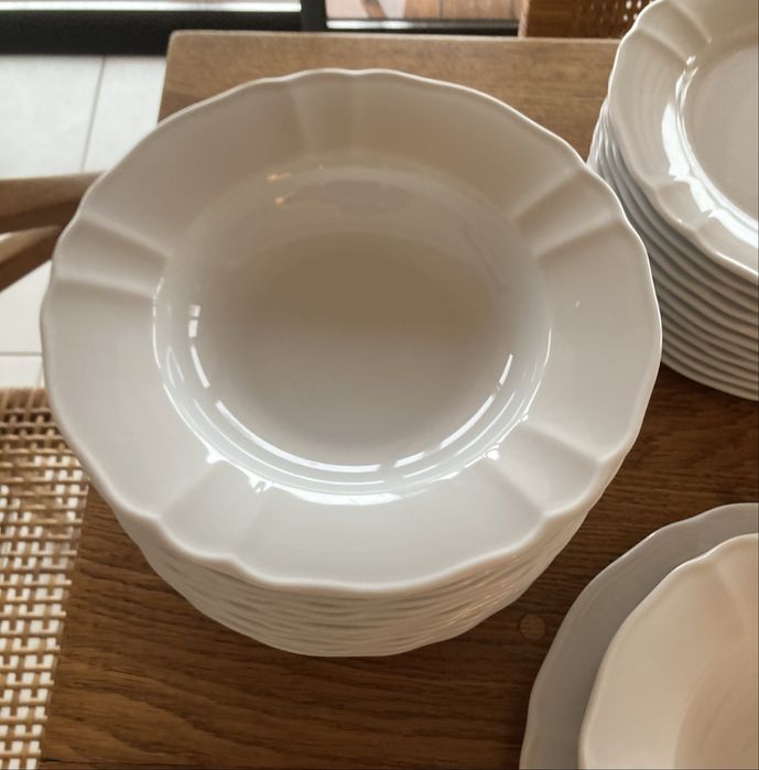 Serviço de Jantar completo porcelana branco / complete dinner service
