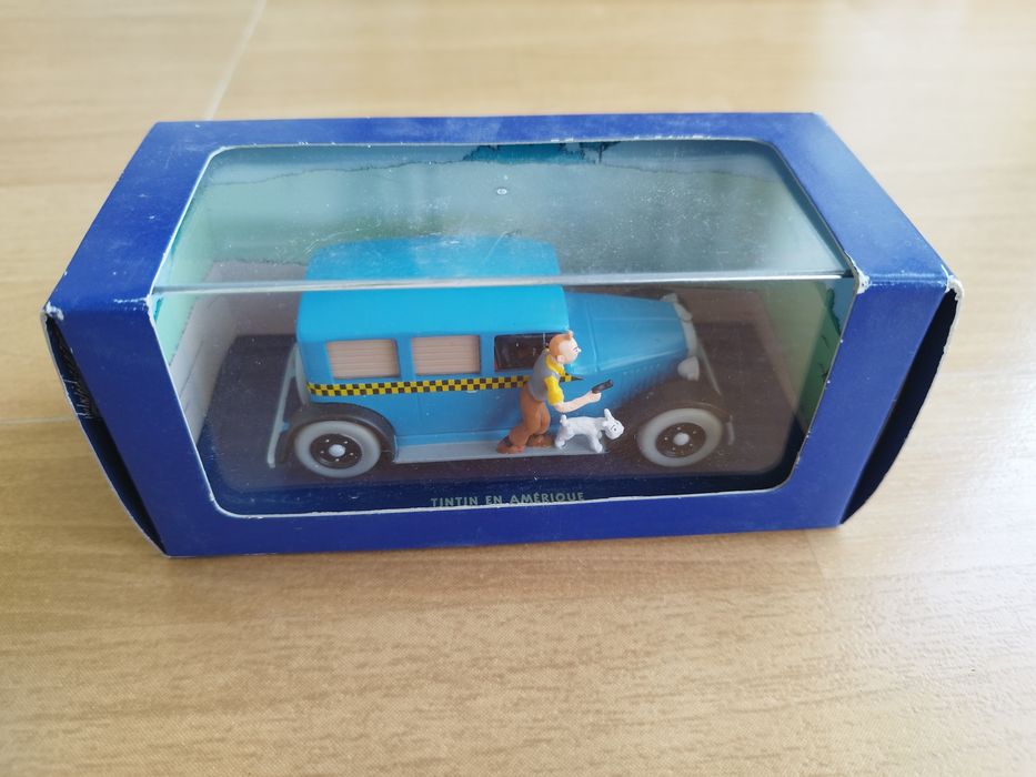 O carro do Tintim. Um táxi Checker de Chicago, inspirado no ano de 192