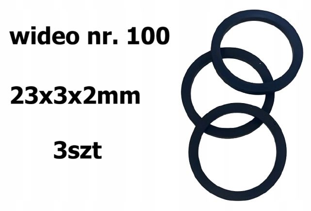 Idlery Magnetowidowe Nr. 100 23x3x2mm 3szt