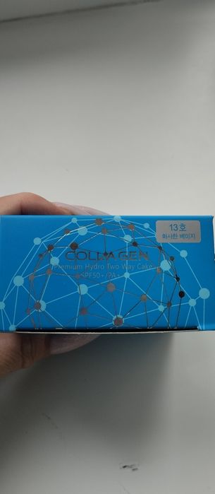 Корейська пудра з колагеном, з запаскою, тон 13. 200 грн