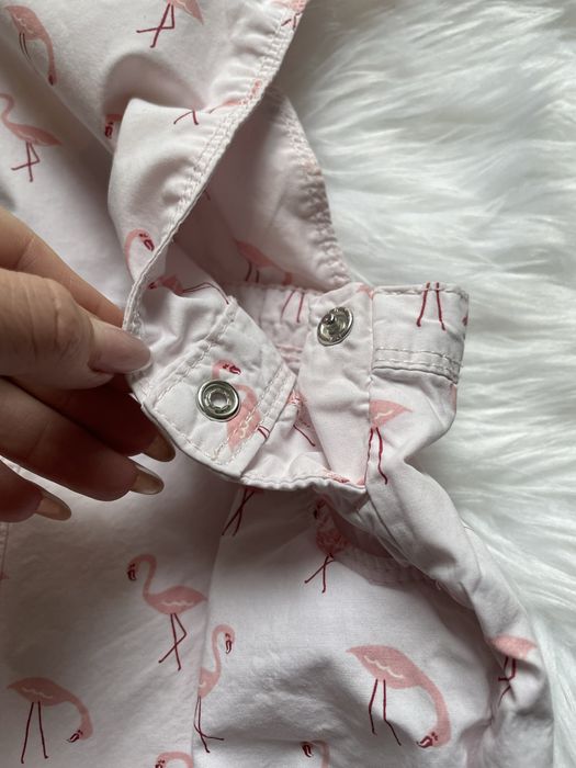 C&A Krótkie Bawełniane Ogrodniczki  rozmiar 98 cm