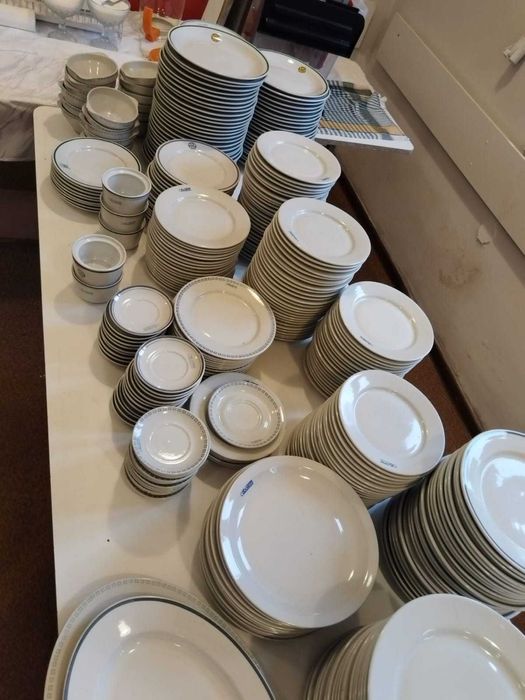 Porcelana gastronomiczna PRL- Społem/Lubiana - ok. 360 szt. - komplet