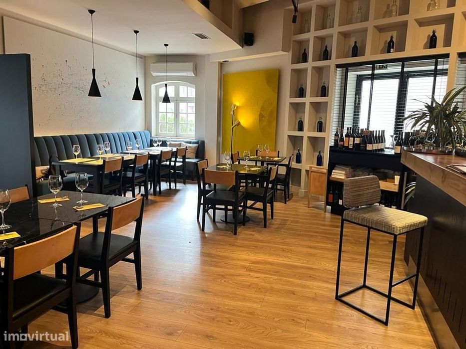 Trespasse de restaurante em funcionamento no centro de Aveiro