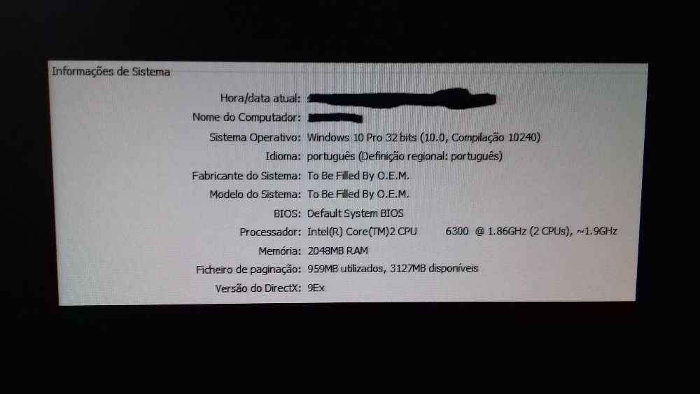 Computador de torre c monitor