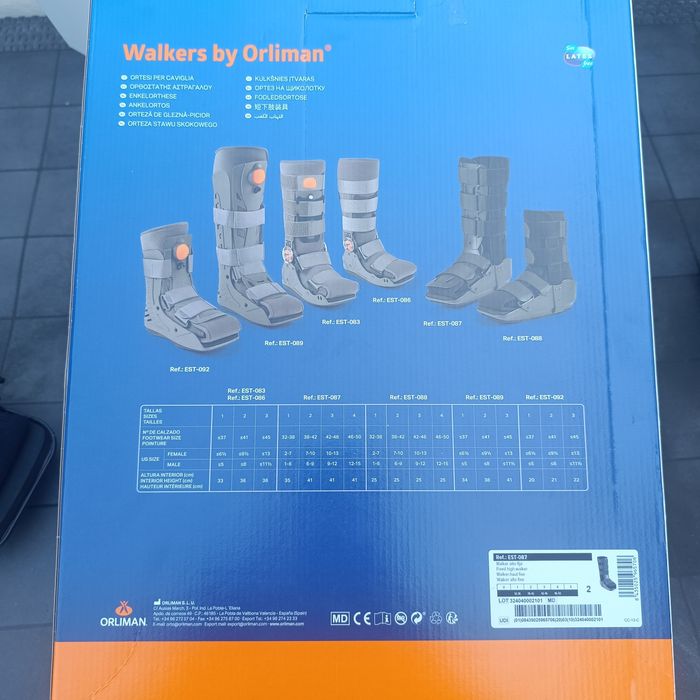 Bota Ortopedia - como nova