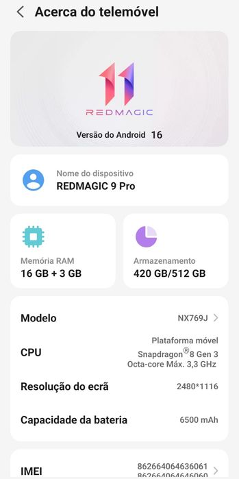 Nubia Redmagic 9 pro