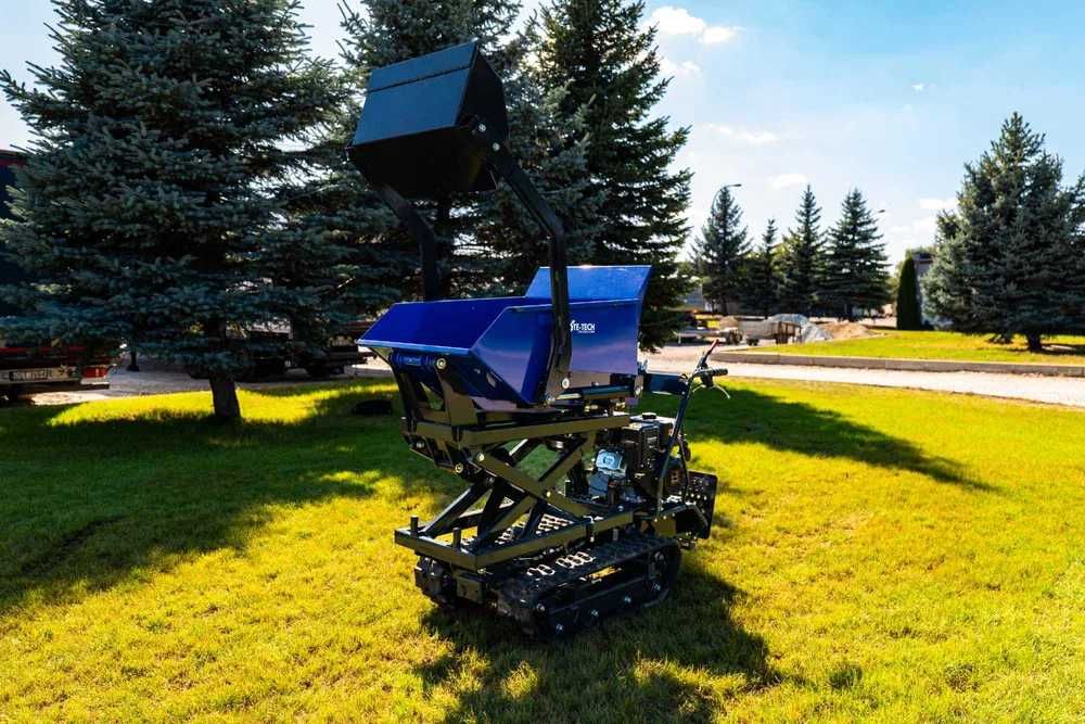 Taczka - Wozidło gąsienicowe - samozaładowcze - wysoki wywrot - 500 KG