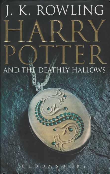 1st Edition in Bloomsbury Harry Potter and the Deathly Hallows (Adult) de J.K. Rowling [Portes Incluídos]