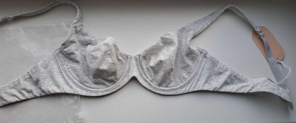 Бюстгальтер brabrabra М'який комфорт Pro 022SP сірий меланж 75С