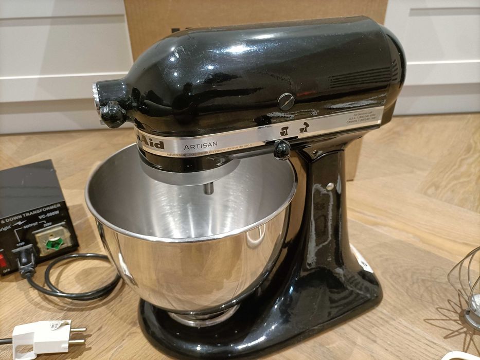 Mikser stojący KitchenAid Artisan 5KSM175PSEOB 4,8L czarny USA 110V