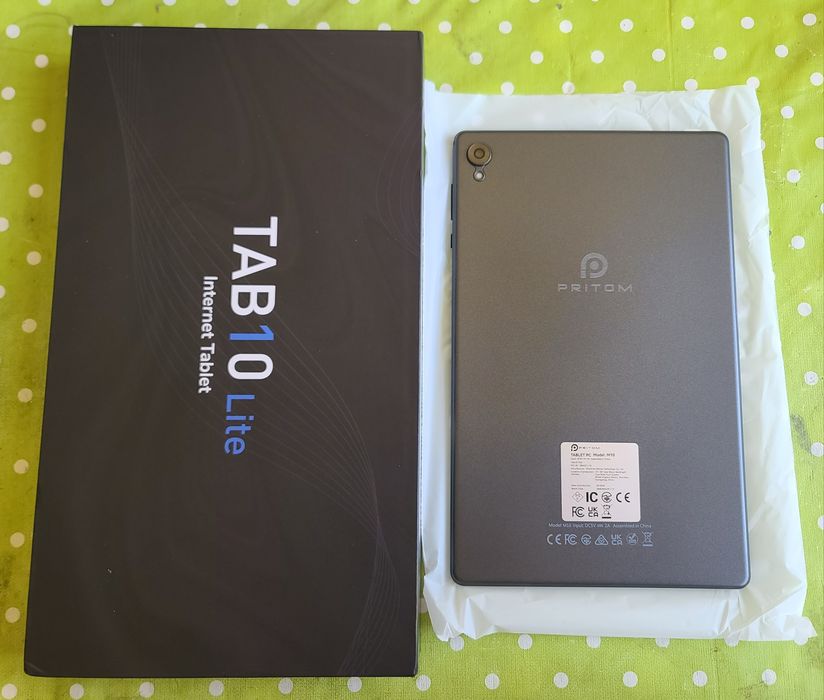 Tablet novo com caixa 10 polegadas.