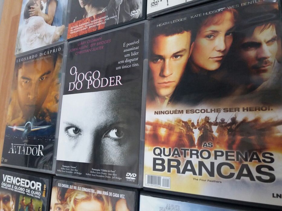 Lote de 9 DVDs originais (Filmes premiados)