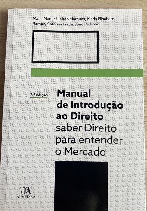 Manual de Introdução ao Direito