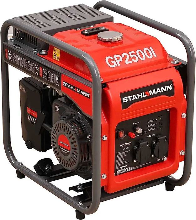 BLACK WEEK Agregat prądotwórczy 2.5kwinwertorowy stahlmann 2500w nowy