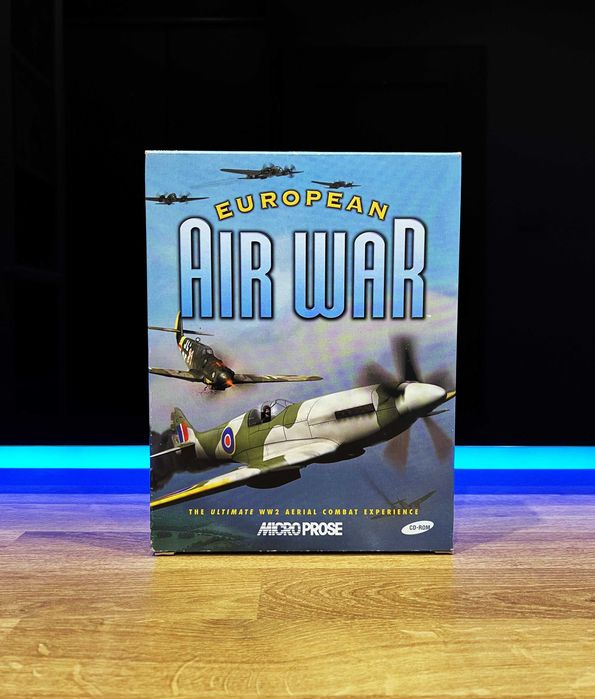 European Air War (PC EN 1998) BIG BOX kompletne premierowe wydanie MicroProse
