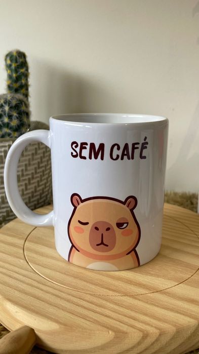 Caneca/ Chavena personalizável capivara