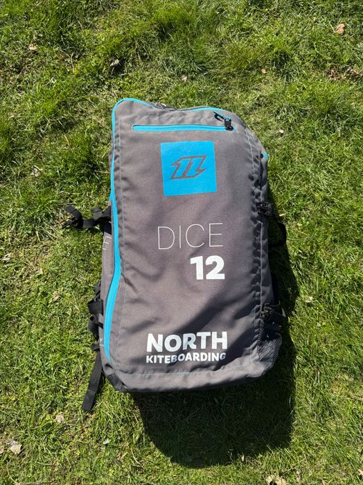 Latawiec Kite north duotone dice 2018 12m plecak bar kitesurfing