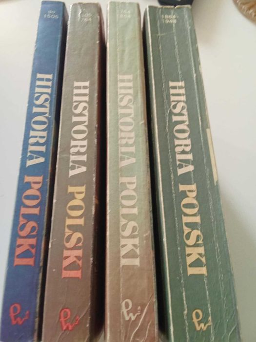 Historia polski 4 ksiazki - Gierowski, Buszko, Wyrozumski