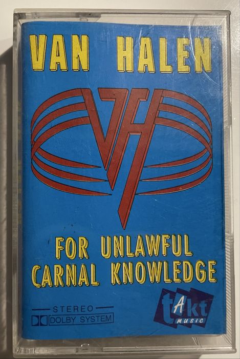Van Halen - For Unlawful Canal Knowledge - kaseta