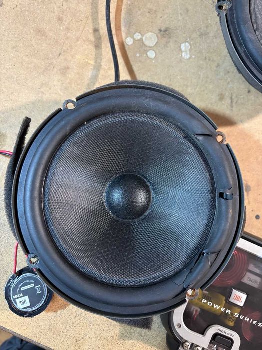 JBL Power P660C + P662 165 mm – komplet 6 głośników + zwrotnice – do regeneracji