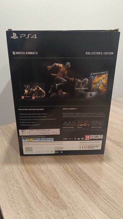 Mortal Kombat X Kollector's Edition (PS4) (Sem DLC, Sem estátua)