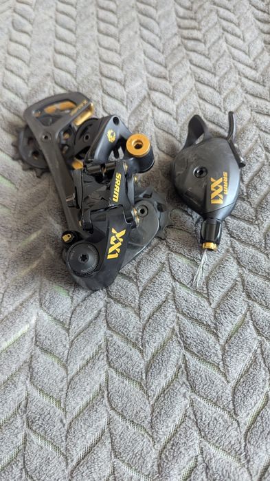 Комплект Манетка+перекидка Sram XX1 Gold 12*шв