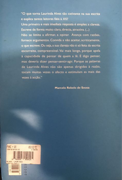 Laurinda Alves prefacio de Marcelo Rebelo de Sousa