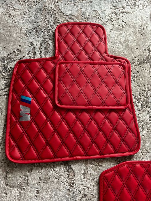 Новые коврики, оригинальный стиль BMW X5 (F15), X6 (F16) кожа.