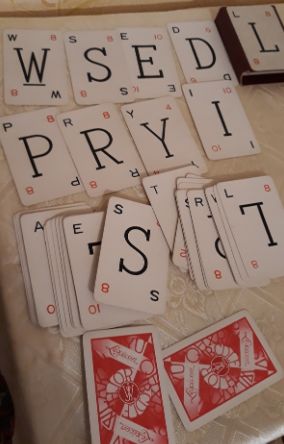 игра карты LEXICON английский waddingtons lexicon playing cards 1950-е