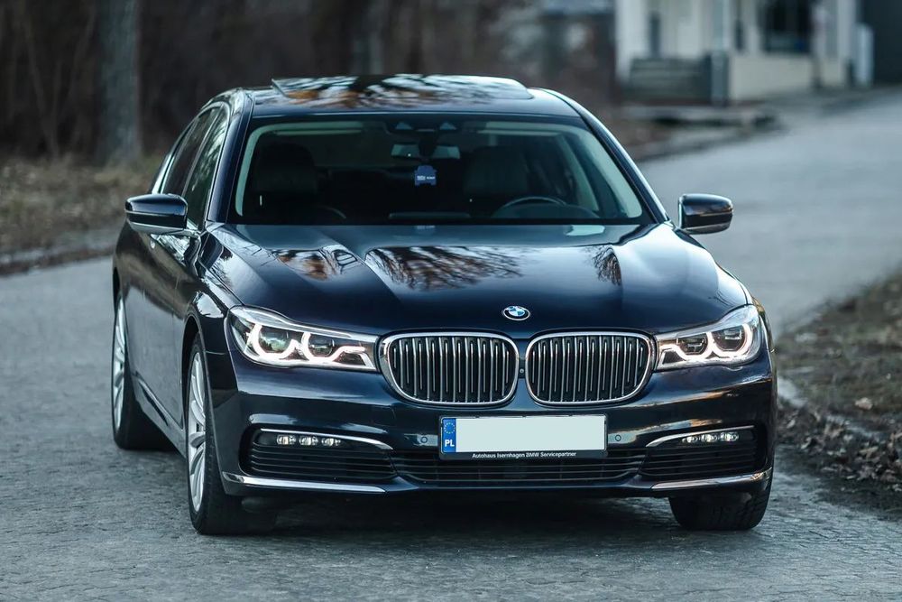 BMW Seria 7 BMW 730D, kamery 360, ambient, super stan, faktura vat